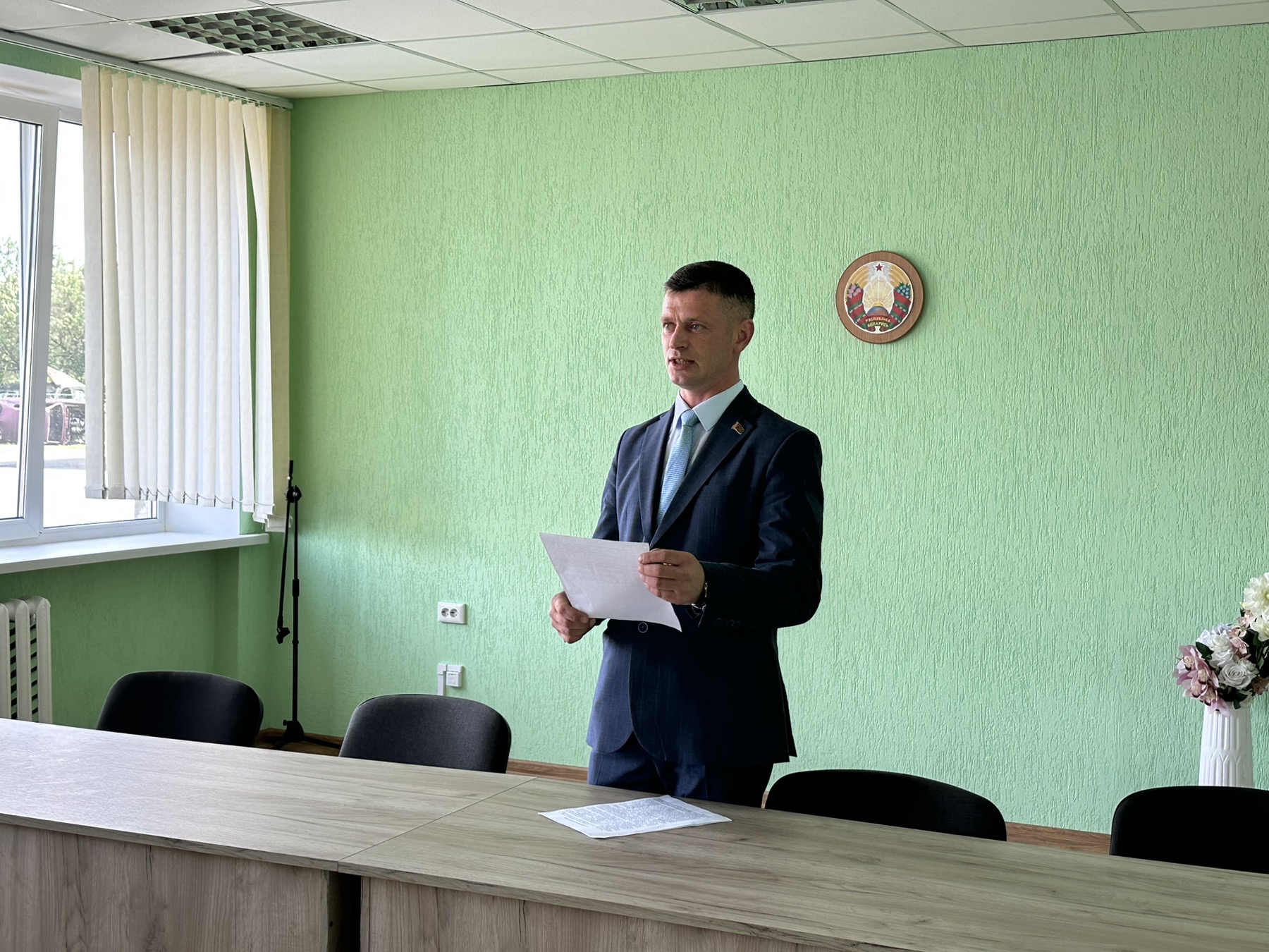 В КУП «СЛУЦКВОДОКАНАЛ» в рамках месячника по борьбе с коррупцией прошла встреча с трудовым коллективом